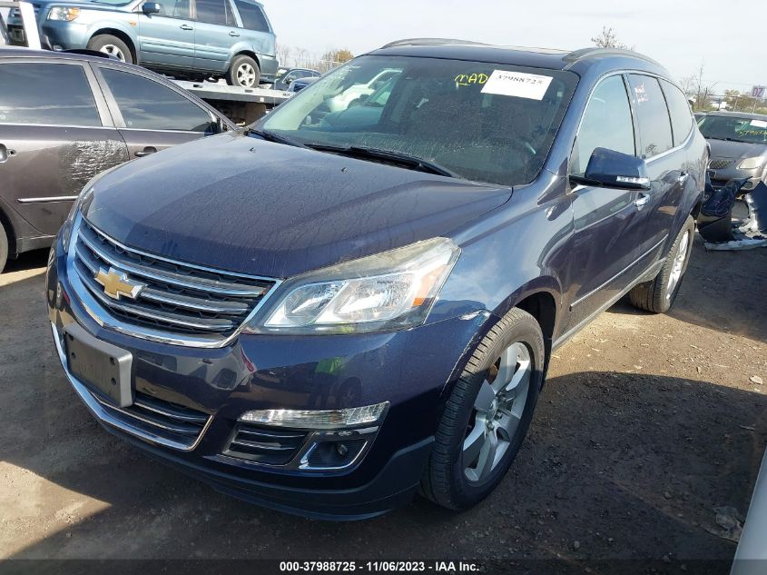 2015 CHEVROLET TRAVERSE LTZ - 1GNKRJKD5FJ374859