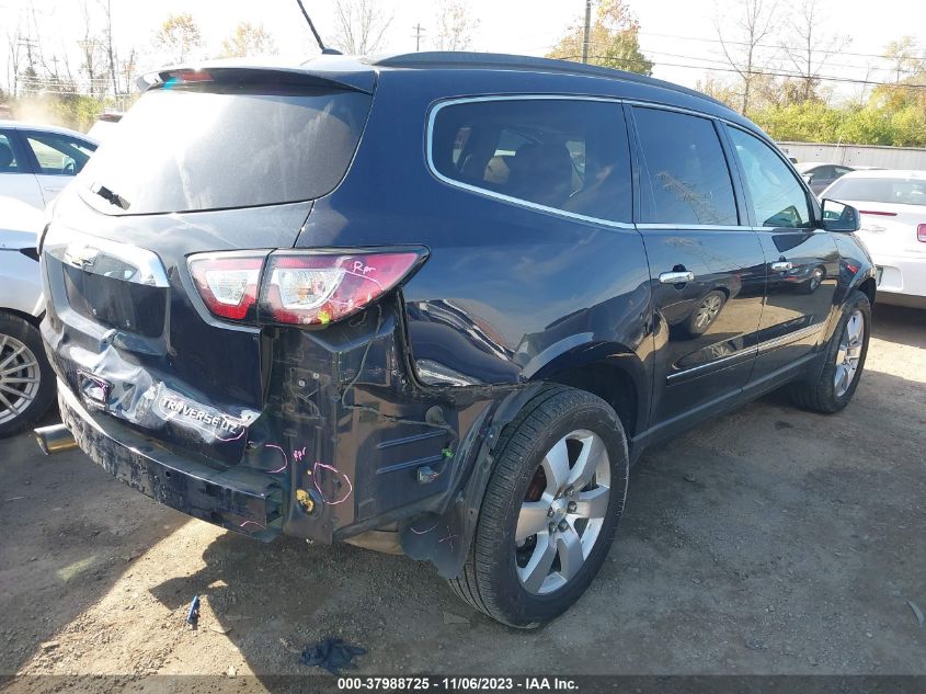 2015 CHEVROLET TRAVERSE LTZ - 1GNKRJKD5FJ374859