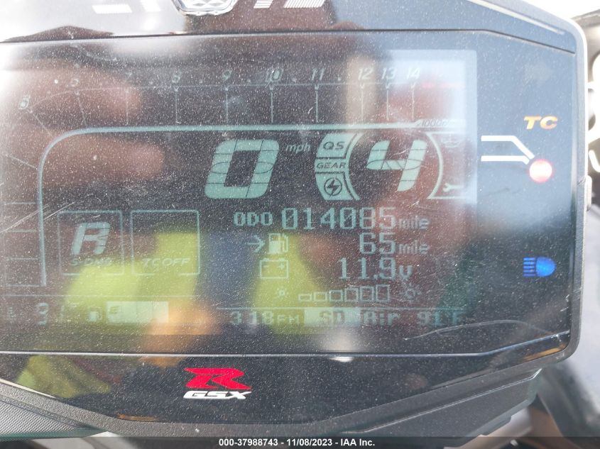 2022 SUZUKI GSX-R1000 R JS1DM11H8N7100307