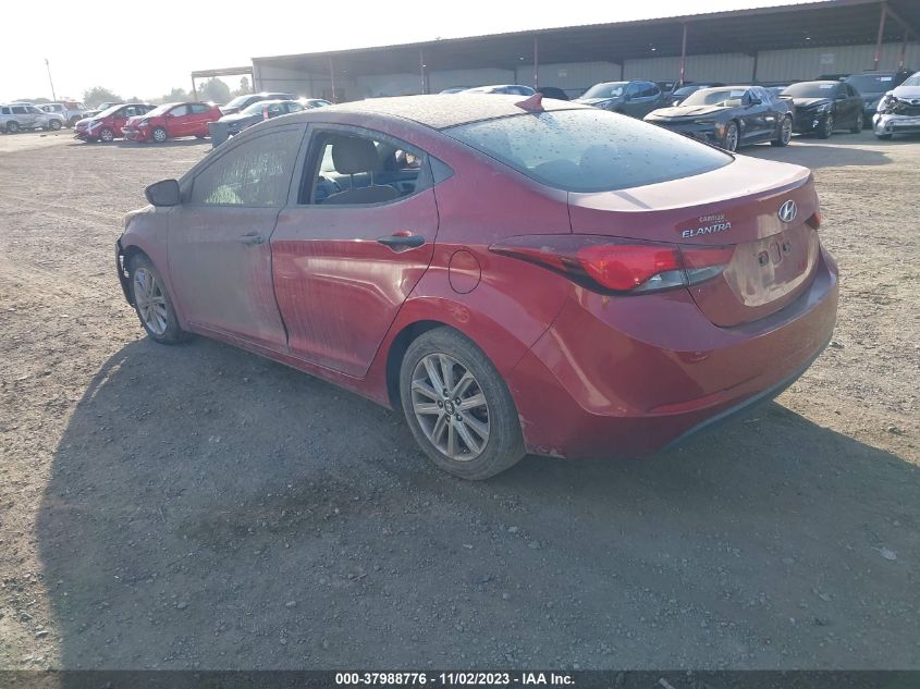 2014 HYUNDAI ELANTRA SE - 5NPDH4AE9EH541313