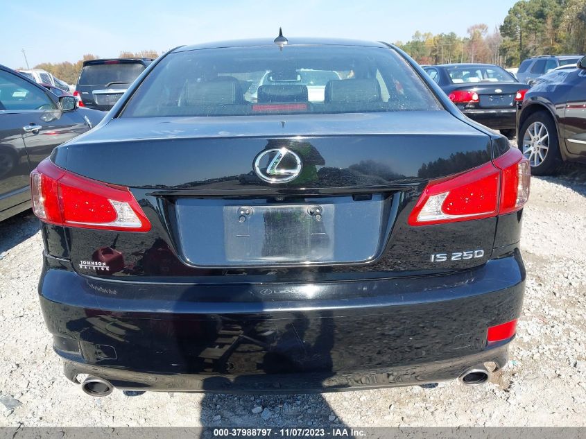 2013 LEXUS IS 250 250 - JTHBF5C27D5190498