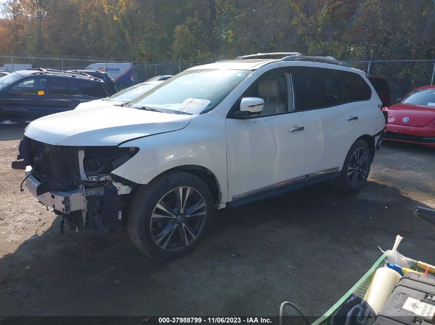 2017 NISSAN PATHFINDER S/SV/SL/PLATINUM - 5N1DR2MM6HC613651