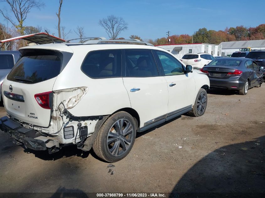 2017 NISSAN PATHFINDER S/SV/SL/PLATINUM - 5N1DR2MM6HC613651