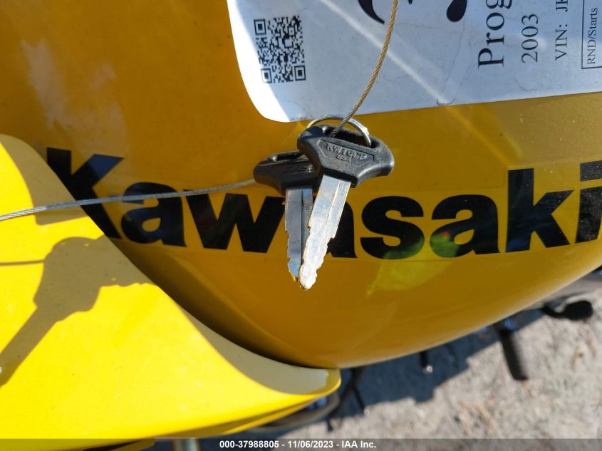 2003 KAWASAKI ZR750 G JKAZRDH153A010226