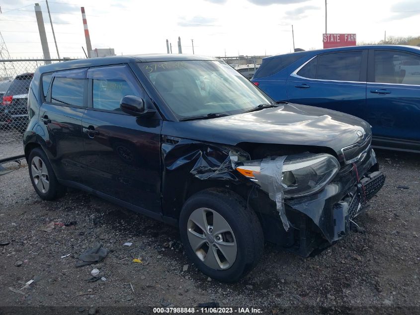2015 KIA SOUL BASE - KNDJN2A24F7220467