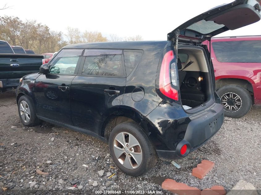 2015 KIA SOUL BASE - KNDJN2A24F7220467