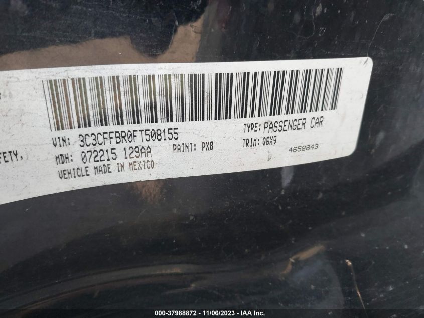 2015 FIAT 500 SPORT - 3C3CFFBR0FT508155