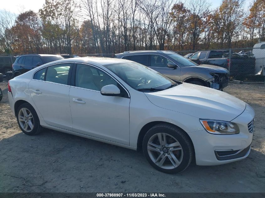 2014 VOLVO S60 T5/T5 PLATINUM - YV1612FH1E2286592