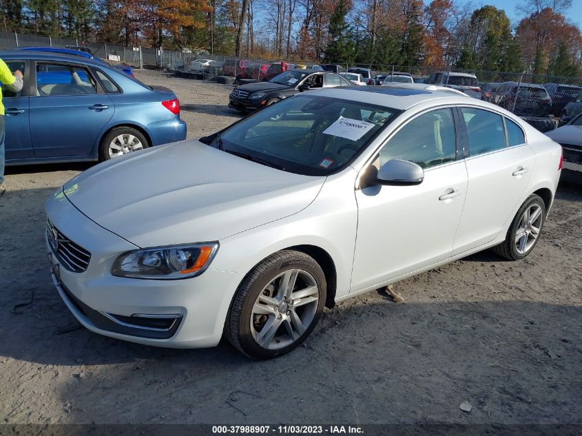 2014 VOLVO S60 T5/T5 PLATINUM - YV1612FH1E2286592
