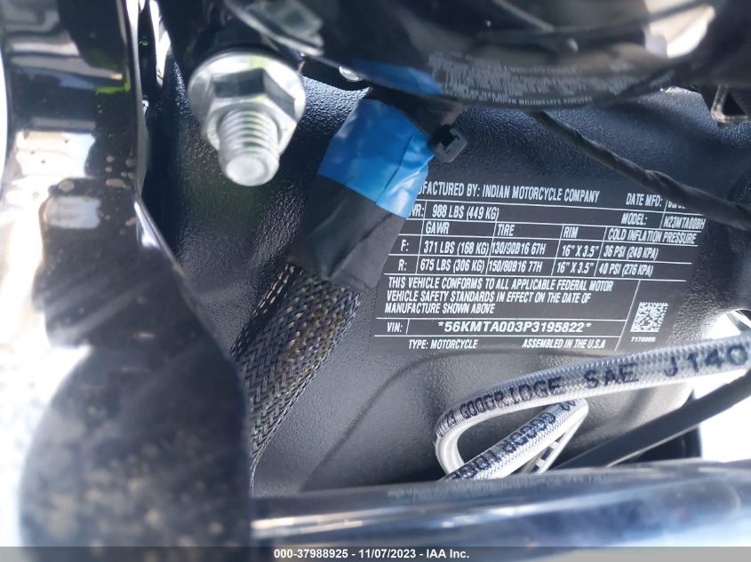 2023 INDIAN MOTORCYCLE CO. SCOUT BOBBER ABS 56KMTA003P3195822