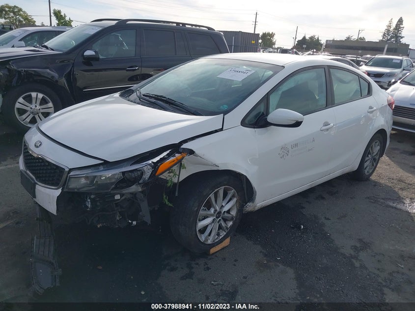 VIN 3KPFL4A79HE024241 2017 KIA FORTE S