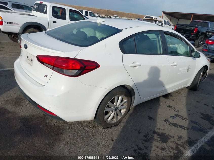 VIN 3KPFL4A79HE024241 2017 KIA FORTE S
