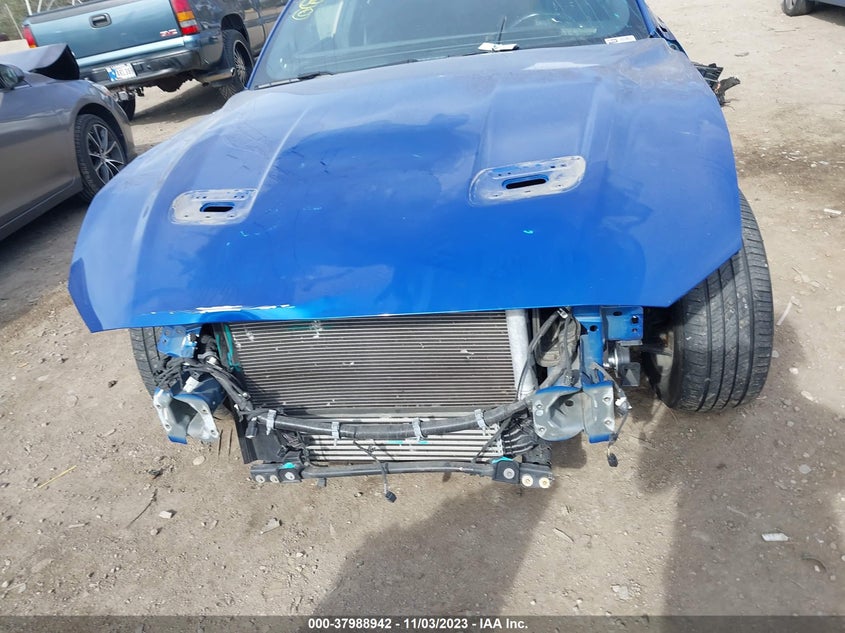 VIN 1FA6P8TH0J5159259 2018 FORD MUSTANG ECOBOOST