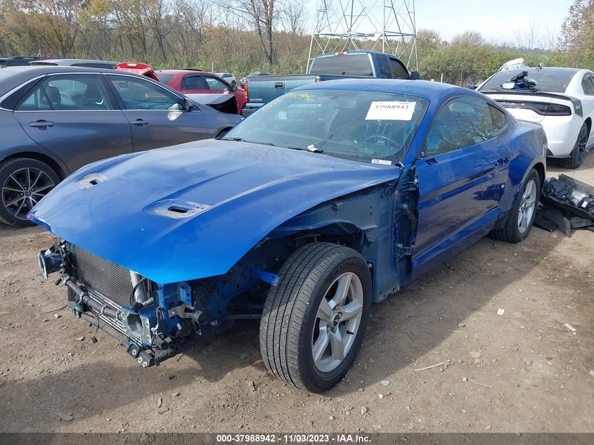 VIN 1FA6P8TH0J5159259 2018 FORD MUSTANG ECOBOOST