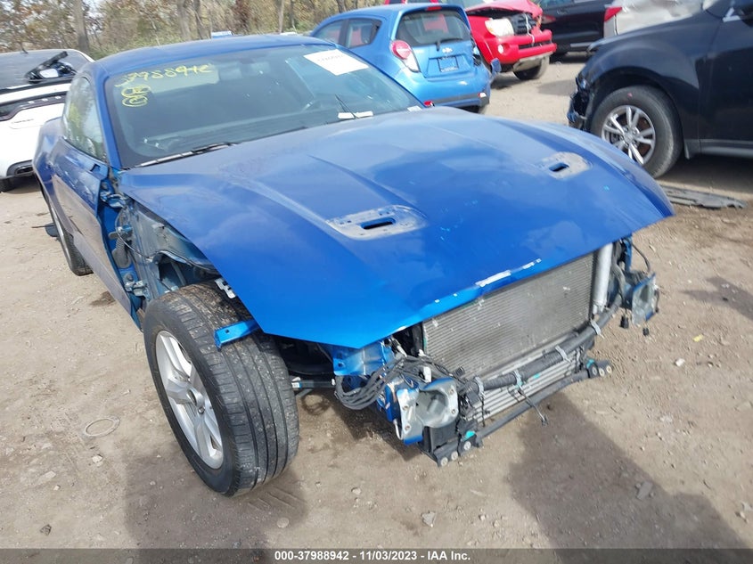 VIN 1FA6P8TH0J5159259 2018 FORD MUSTANG ECOBOOST