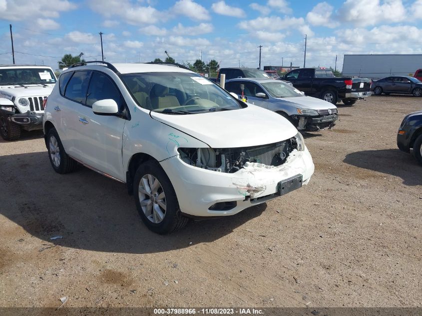 2014 NISSAN MURANO SV - JN8AZ1MUXEW405840