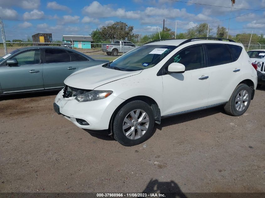 2014 NISSAN MURANO SV - JN8AZ1MUXEW405840