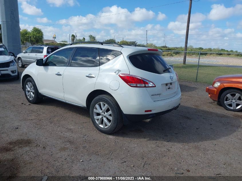 2014 NISSAN MURANO SV - JN8AZ1MUXEW405840