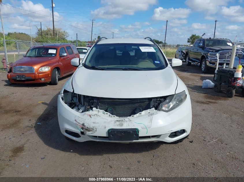 2014 NISSAN MURANO SV - JN8AZ1MUXEW405840