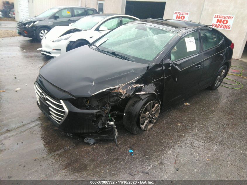 2018 HYUNDAI ELANTRA SEL/VALUE/LIMITED - 5NPD84LF4JH266255