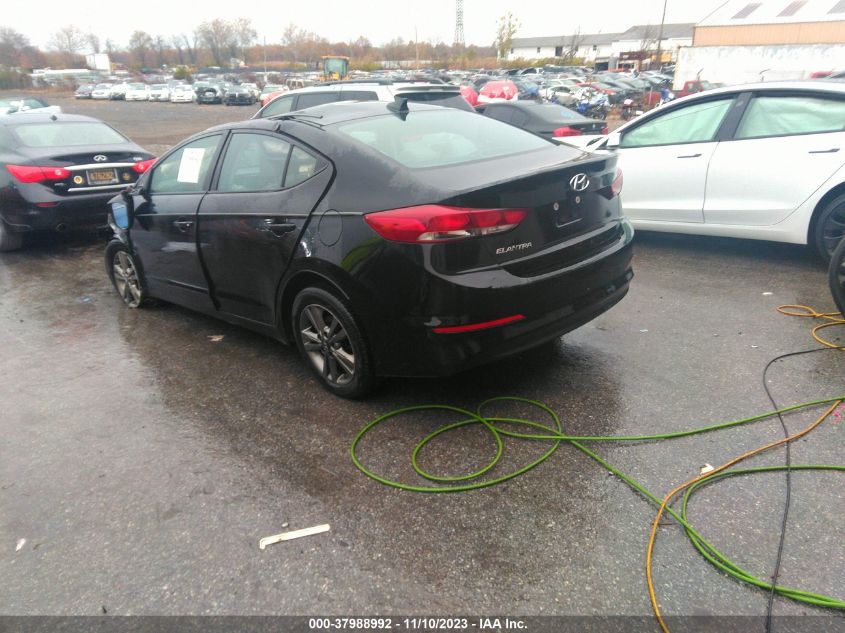 2018 HYUNDAI ELANTRA SEL/VALUE/LIMITED - 5NPD84LF4JH266255