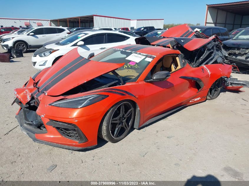 2021 CHEVROLET CORVETTE STINGRAY RWD  3LT 1G1YC3D46M5107600