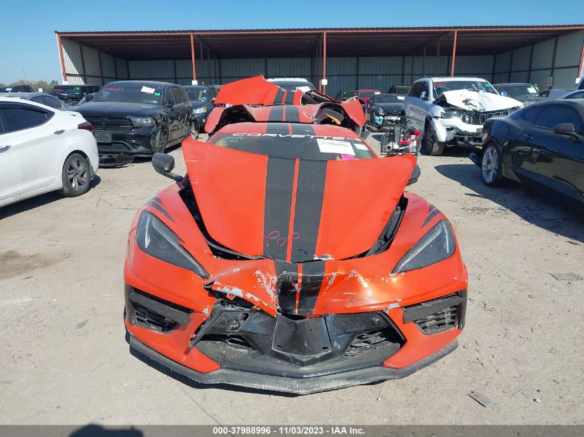2021 CHEVROLET CORVETTE STINGRAY RWD  3LT 1G1YC3D46M5107600