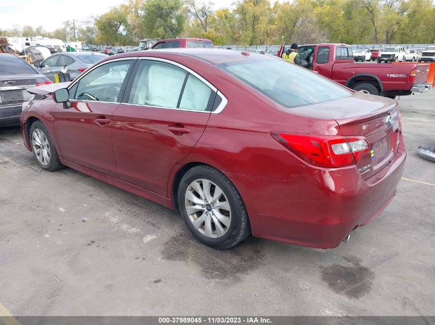 2015 SUBARU LEGACY 2.5I PREMIUM - 4S3BNBC63F3008140