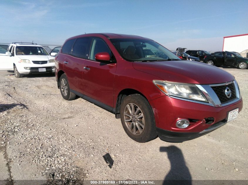 2013 NISSAN PATHFINDER S - 5N1AR2MN3DC658939