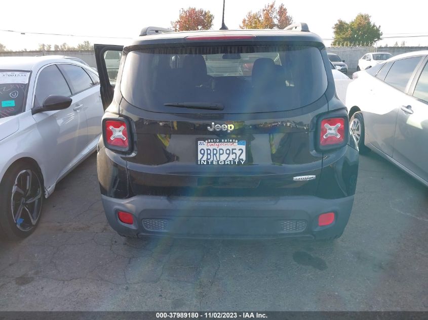 2016 JEEP RENEGADE LATITUDE - ZACCJABT5GPD62059