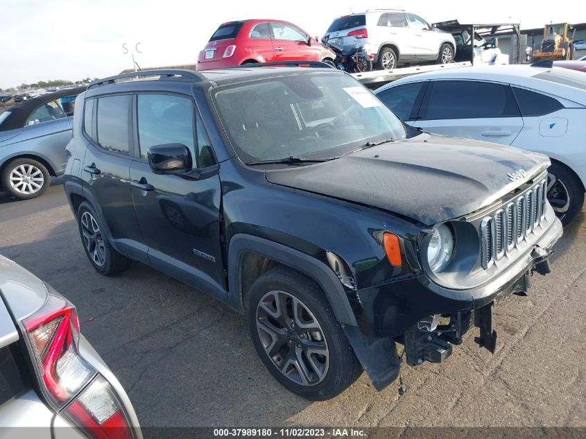 2016 JEEP RENEGADE LATITUDE - ZACCJABT5GPD62059