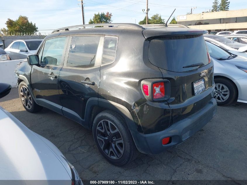 2016 JEEP RENEGADE LATITUDE - ZACCJABT5GPD62059
