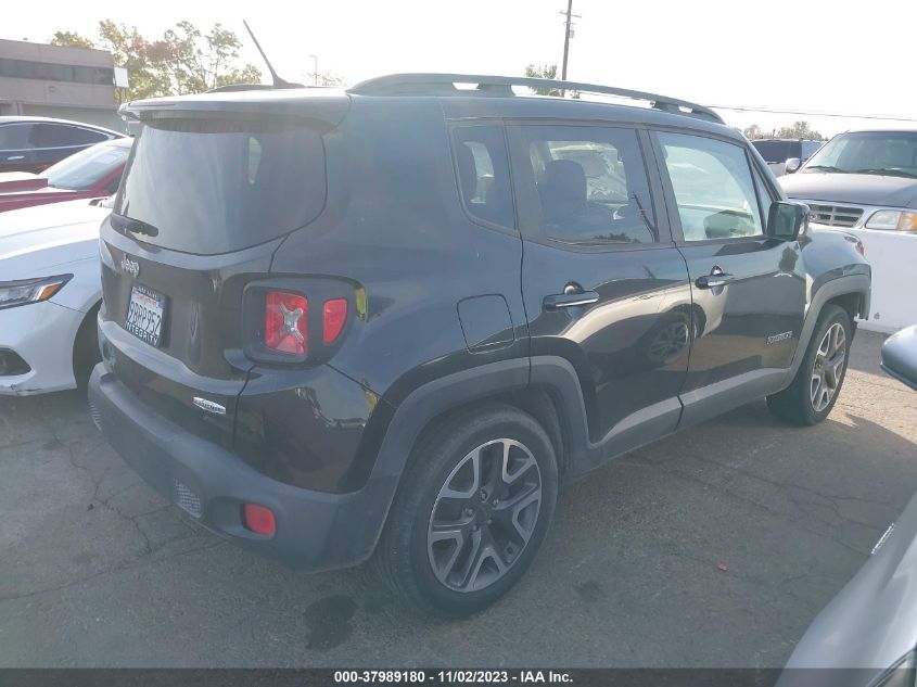 2016 JEEP RENEGADE LATITUDE - ZACCJABT5GPD62059