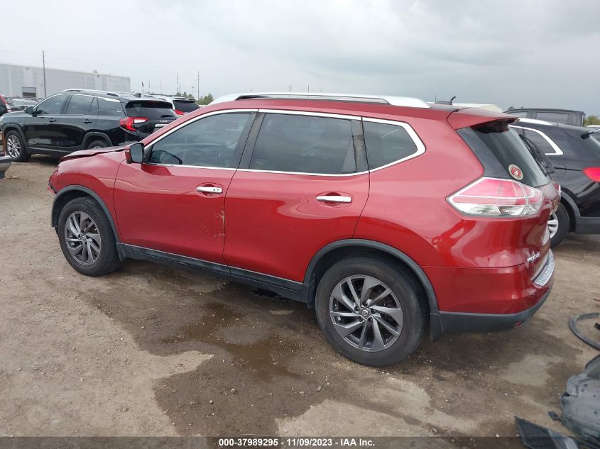 2016 NISSAN ROGUE SL - 5N1AT2MT2GC894471