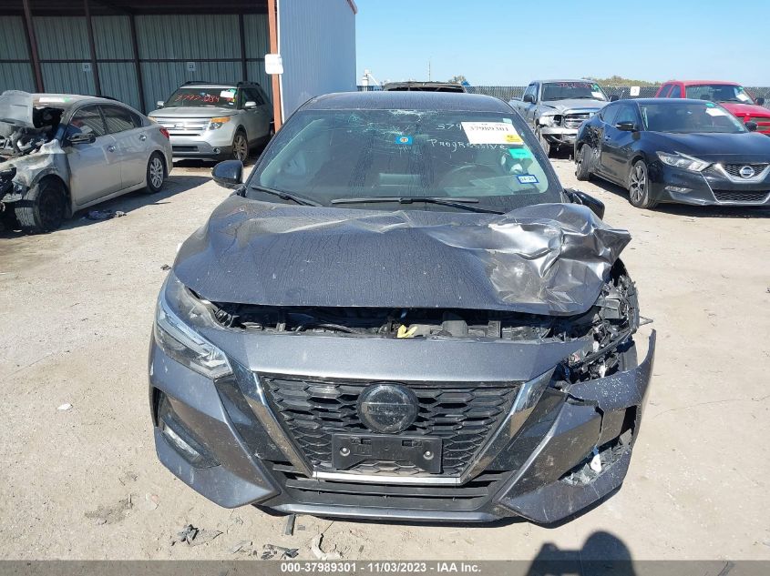 2021 NISSAN SENTRA SR - 3N1AB8DV5MY242588