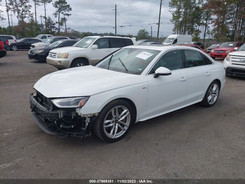 2023 AUDI A4 PREMIUM PLUS 45 TFSI S - WAUEAAF48PN010482