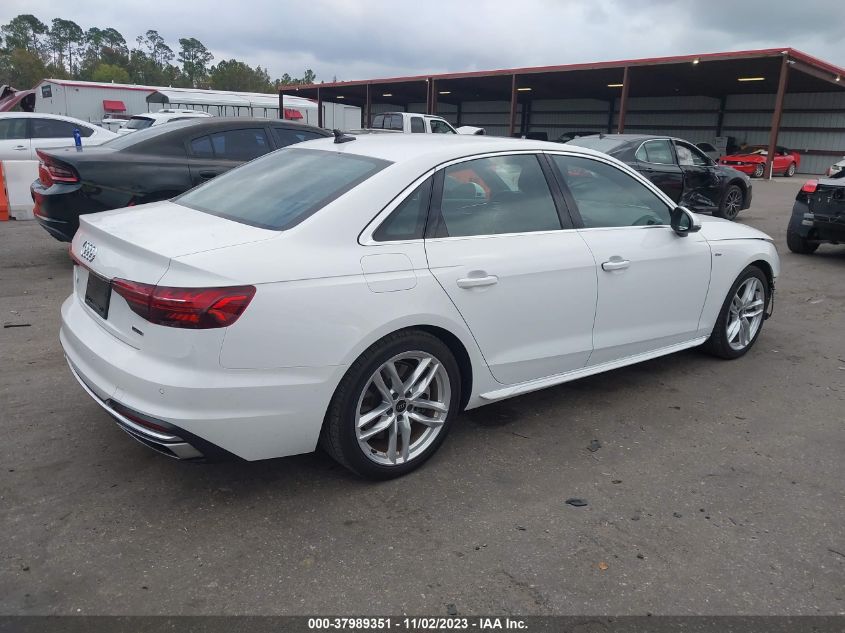 2023 AUDI A4 PREMIUM PLUS 45 TFSI S - WAUEAAF48PN010482