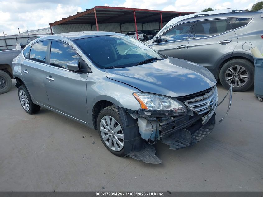 2014 NISSAN SENTRA S/SV/SR/SL - 3N1AB7AP5EY229051