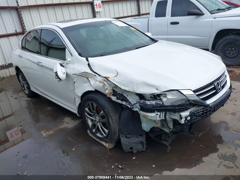 2014 HONDA ACCORD EX-L V-6 - 1HGCR3F8XEA000947