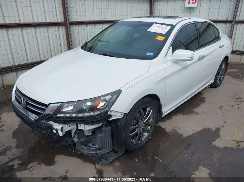 2014 HONDA ACCORD EX-L V-6 - 1HGCR3F8XEA000947