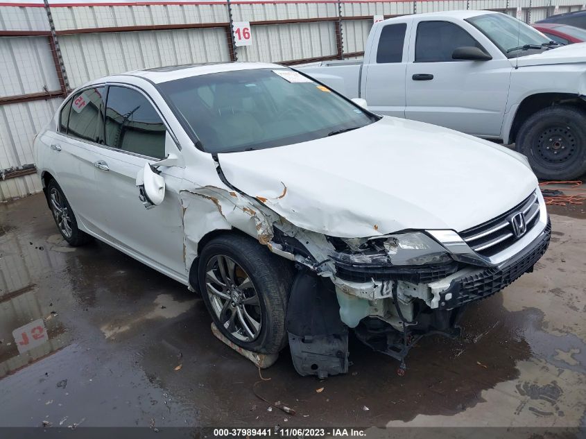 2014 HONDA ACCORD EX-L V-6 - 1HGCR3F8XEA000947