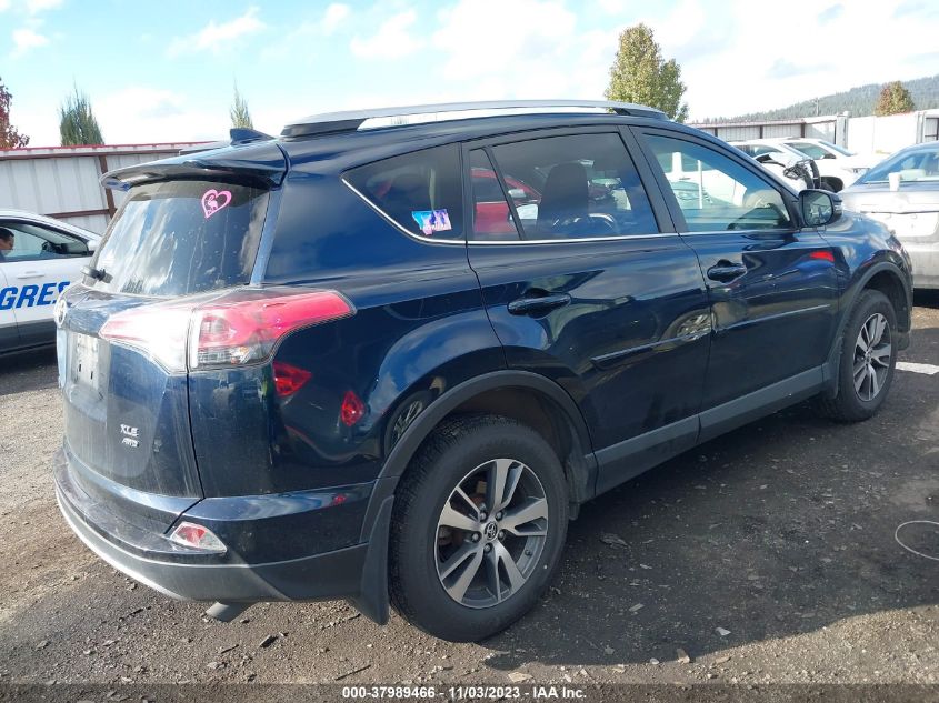 2018 TOYOTA RAV4 ADVENTURE/XLE - JTMRFREV4JJ256734
