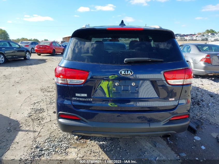 2018 KIA SORENTO 2.4L LX - 5XYPG4A30JG387607