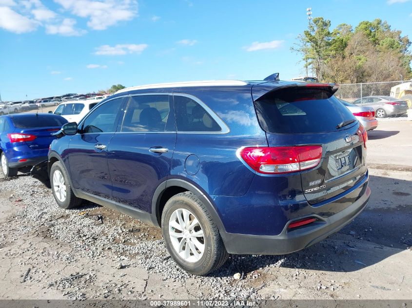 2018 KIA SORENTO 2.4L LX - 5XYPG4A30JG387607