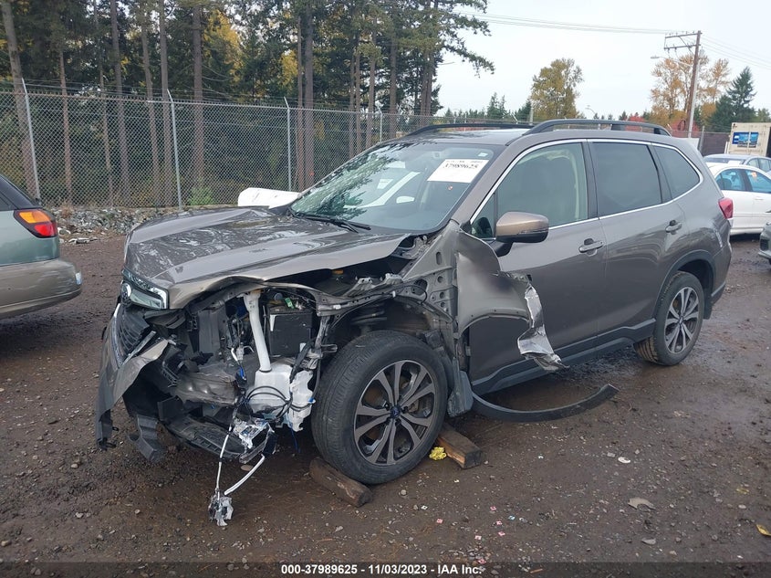 VIN JF2SKASCXLH449869 2020 SUBARU FORESTER LIMITED