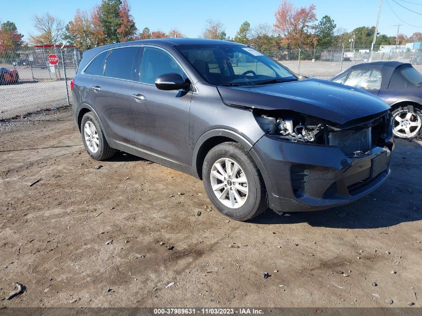 2019 KIA SORENTO 3.3L LX - 5XYPG4A53KG484268