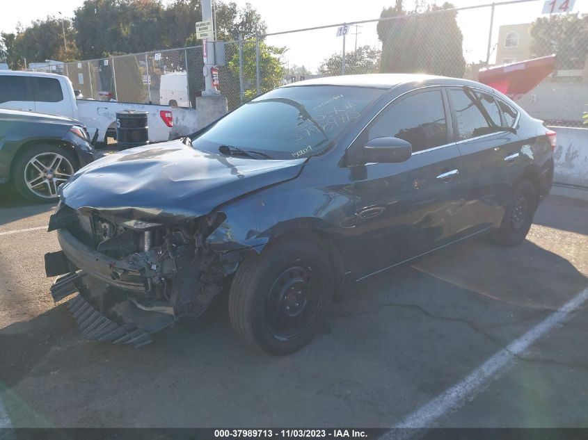 2014 NISSAN SENTRA S - 3N1AB7AP7EY316885