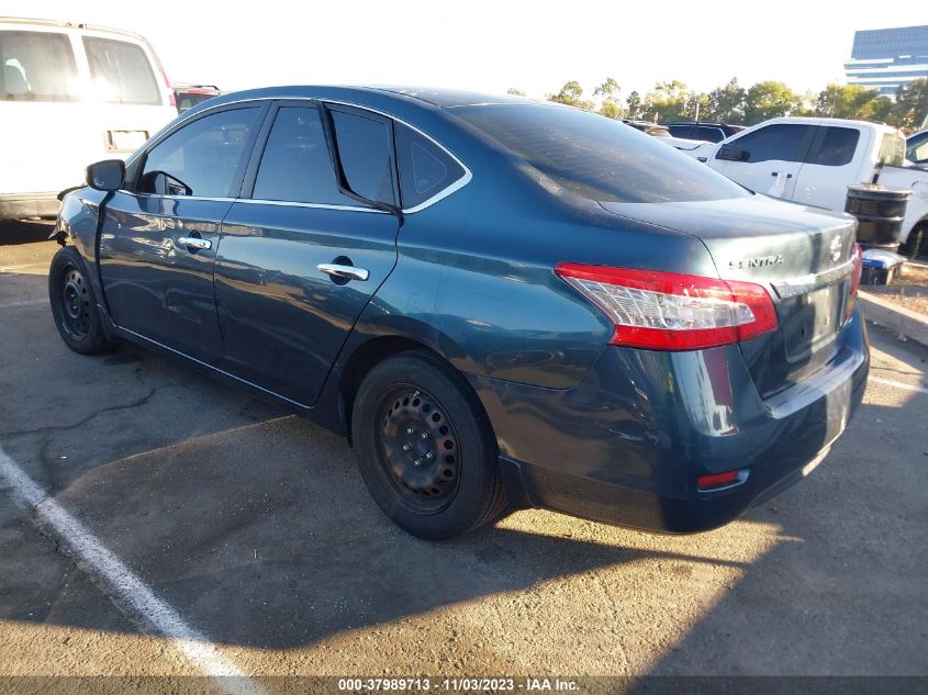 2014 NISSAN SENTRA S - 3N1AB7AP7EY316885