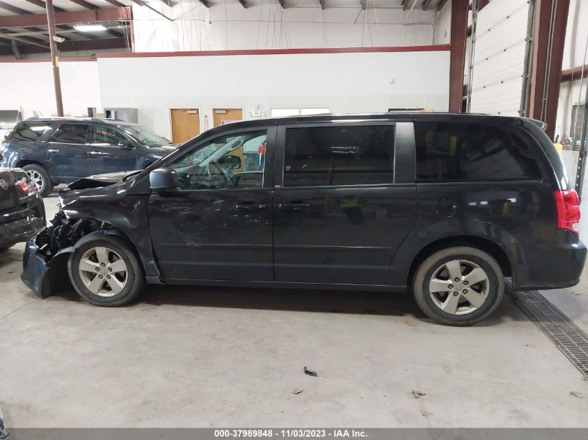 2013 DODGE GRAND CARAVAN SE - 2C4RDGBG4DR651609