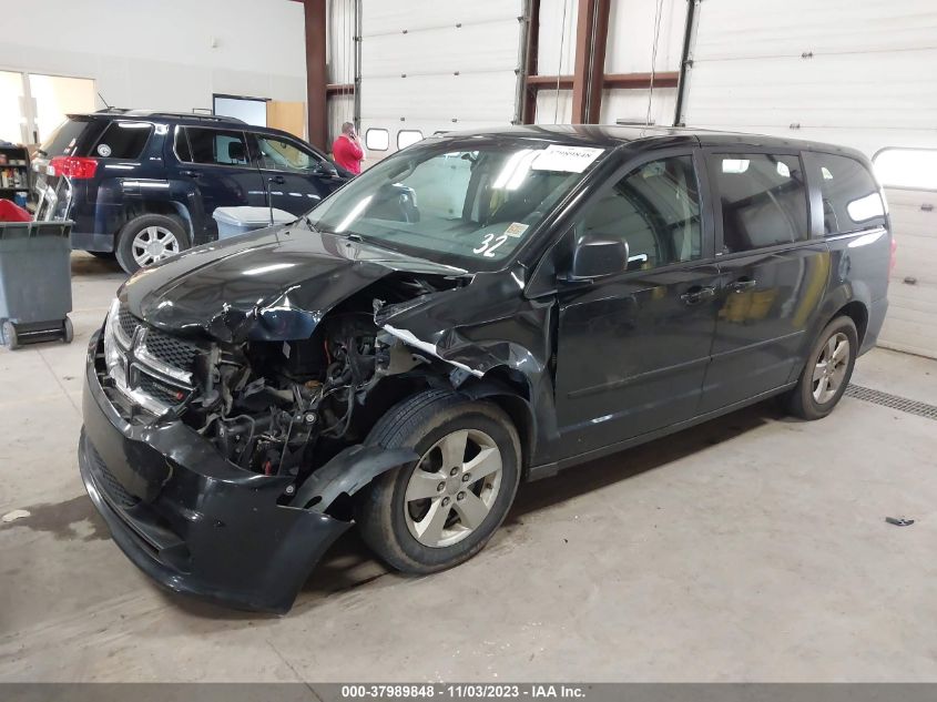 2013 DODGE GRAND CARAVAN SE - 2C4RDGBG4DR651609